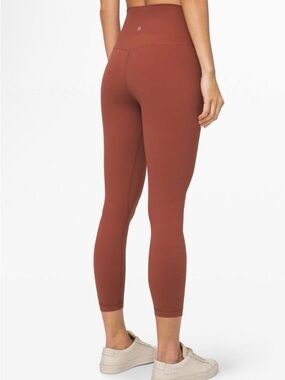 Lululemon Align High Waisted Leggings 25” in Rustic Clay Size 4